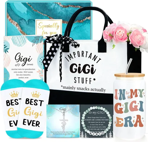 Vista 13 de Regalos para mamá de niño para nueva mamá, regalos para mujeres después del nacimiento, regalo de embarazo para mamás esperando, esenciales
