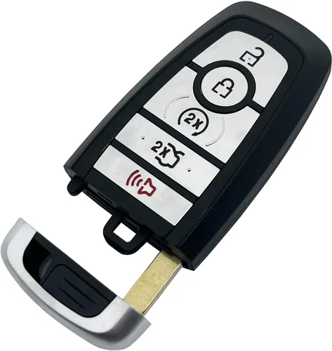 Vista 2 de Carcasa de llavero inteligente de 5 botones para Ford F150/F-150 F250/F-250 F350 F450 2017 2018 2019 2020 2021 2022 Reemplazo de carcasa de llave