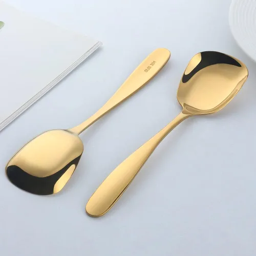 Vista 7 de Juego de tazones de sopa de fideos japoneses para ramen, 2 juegos (7.09 pulgadas) dorado de doble capa de acero inoxidable 18/8 con palillos y Oro