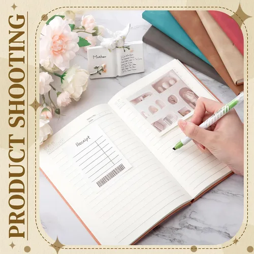 Vista 4 de Fuutreo 20 cuadernos de cuero de agradecimiento, cuaderno de notas A5 a granel, regalo inspirador para mujeres, hombres, empleados, compañeros