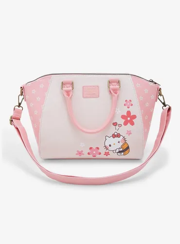Vista 2 de Loungefly Hello Kitty - Bolsa de sushi, Rosado