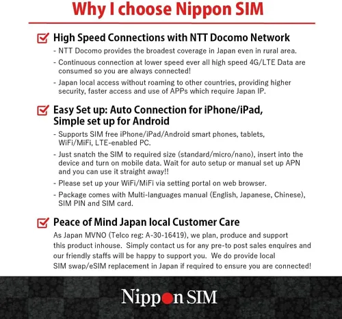 Vista 7 de [eSIM] Japón eSIM 15 Days Data Only SIM 10 GB de alta velocidad 4G LTE + datos ilimitados a velocidad reducida No se necesita itinerancia