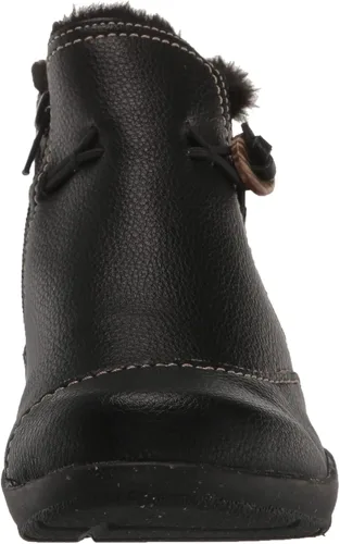 Vista 2 de Clarks Roseville Aster - Botines para mujer, Negro