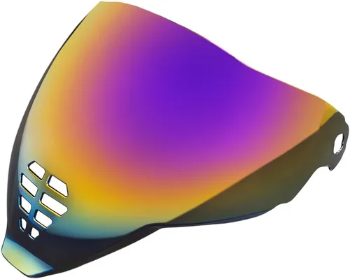 Vista 11 de IC-06 Escudos de casco para ICON Airflite Visor Faceshield parabrisas Sunshield Moto Accesorios (negro)