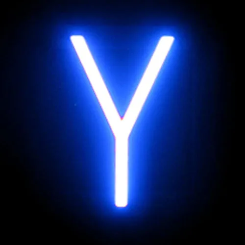 Vista 91 de SpellBrite Letra LED S Construye letreros de bricolaje que puedes cambiar con letras LED azules Componentes adicionales necesarios para iluminar