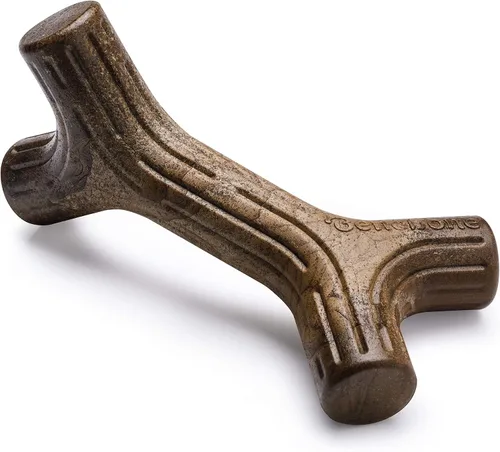 Vista 21 de Benebone Bone - Juguete masticable duradero para perros para masticadores agresivos, tocino real, fabricado en Estados Unidos, pequeño