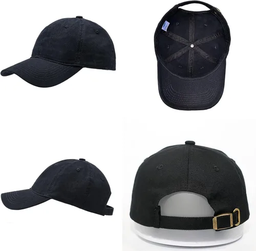 Vista 3 de Gorra de béisbol bordada personalizada, tu propio texto, sombreros personalizados para papá