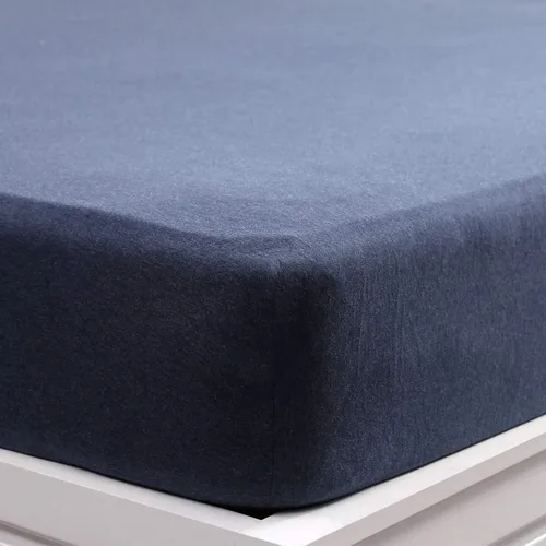 Vista 56 de PURE ERA Sábana bajera ajustable de algodón de punto de jersey (sin sábana encimera ni fundas de almohada) con bolsillo profundo de hasta 15 a 20