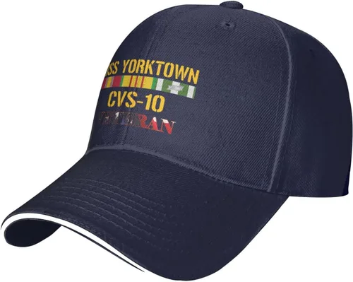 Vista 2 de USS Yorktown Cvs-10 - Gorras de mezclilla unisex