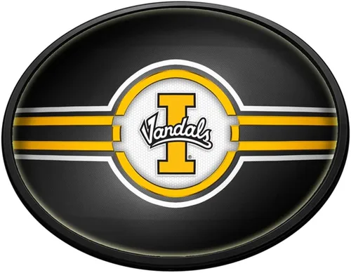 Vista 190 de The Fan-Brand NCAA Alabama Crimson Tide: Letrero de pared ovalado con luz – Decoración de fútbol, baloncesto, béisbol y deportes universitarios