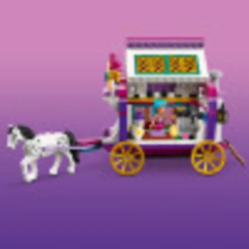 Vista 4 de LEGO Friends Magic Caravan 41688 Kit de construcción; juguete mágico de caravana para niños creativos que aman los vehículos; nuevo 2021 (348 piezas)