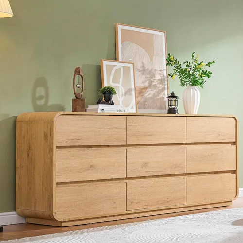 Vista 16 de Standifurno Cómoda de 29.5'' de Ancho para Clóset, Cajones Negros con Diseño Curvo, Cajonera con 5 Cajones, Cajón Vertical con Amplio