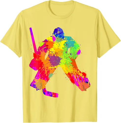 Vista 44 de Camiseta de hockey de hockey sobre hielo, Negro