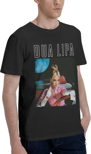 Vista 2 de Camiseta de algodón de manga corta con cuello redondo para hombre de los años 80 y 90