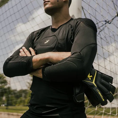 Vista 4 de Storelli BodyShield Portero 34 - Camiseta de fútbol de compresión ligera