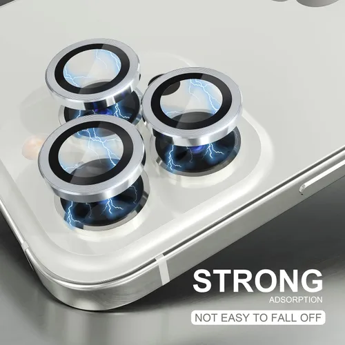 Vista 325 de Choiche Compatible para iPhone 16 Pro/iPhone 16 Pro Max Protector de Lente de Cámara, Vidrio Templado 9H Protector de Pantalla de Cubierta de Cámara