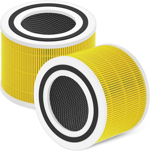 Vista 11 de Filtro de reemplazo Core 300 Compatible con Levoit Core 300 Core 300-RF-TX (Verde), Filtro 3-en-1
