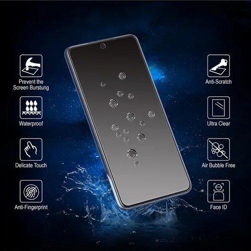 Vista 6 de AACL - Paquete de 3 protectores de pantalla para Samsung Galaxy S21 FE (6.4 pulgadas) Fingerprint Unlock, HD Clear, Case-Friendly, Alignment Tool