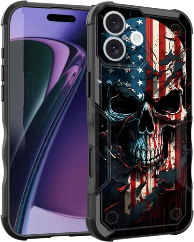 Vista 142 de Funda para iPhone Air, [doble capa] [protección contra caídas de grado militar de 10 pies] Funda resistente a prueba de golpes para iPhone Air