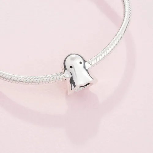 Vista 4 de PANDORA Jewelry Boo the Ghost - Dije de plata de ley Metal Esmalte no aplica