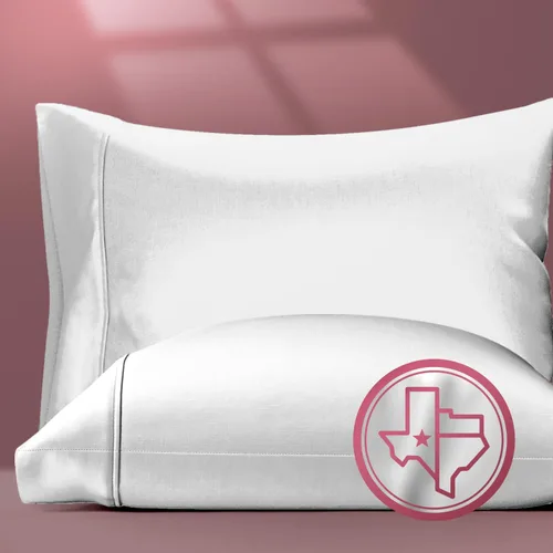 Vista 21 de TEXAS LINEN CO. Fundas de almohada 100% algodón egipcio tamaño Queen – Lujosas fundas de almohada de alta cantidad de hilos de la serie 800