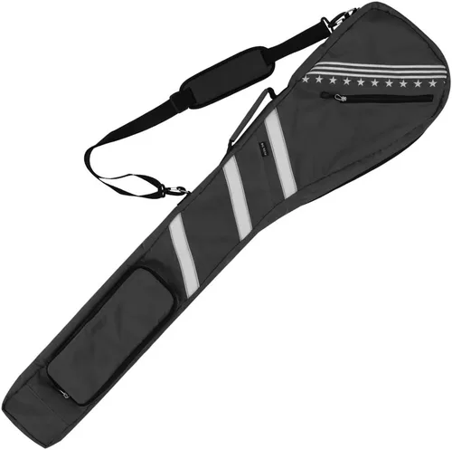 Vista 12 de Big Teeth Bolsa de golf domingo, pequeña bolsa de golf ligera, bolsa de golf Par 3 para unos pocos clubes, práctica con correa de transporte Negro