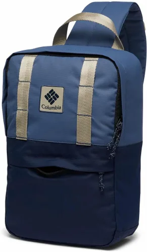Vista 4 de Columbia Trek 7l Sling Pack, Montaña Oscura/Collegiate azul marino