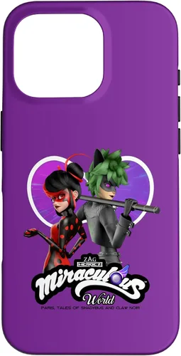 Vista 20 de Miraculous Ladybug Cat Noir Tales of Shadybug and Claw Noir - Carcasa para iPhone 17