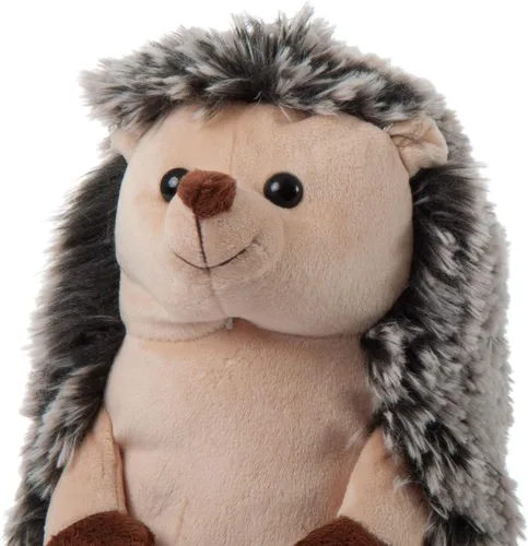 Vista 7 de The Petting Zoo Peluche de erizo, regalos para niños, animales salvajes del zoológico Onez, juguete de peluche de erizo de 9 pulgadas