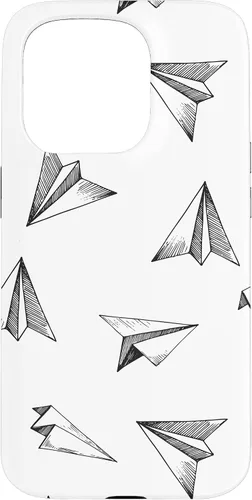 Vista 14 de Papel Avión Patrón Avión Avión Aviación Aviación Caso para iPhone 17