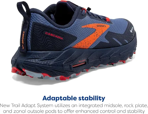 Vista 3 de Brooks Tenis de correr impermeables Cascadia 17 GTX para mujer