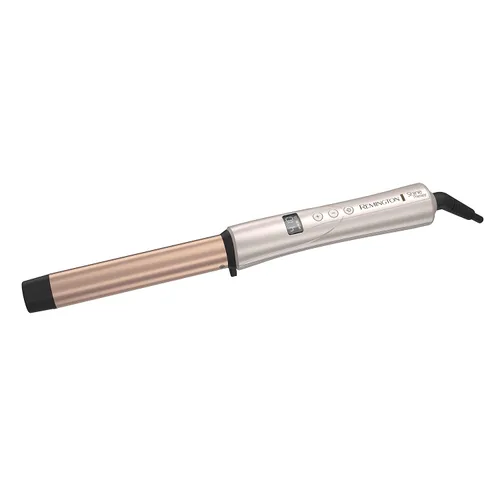 Vista 3 de Remington Shine Therapy - Varita rizadora, 1 pulgada, aceite de argán y queratina Argan Oil and Keratin infused, Straight Barrel for Loose Waves