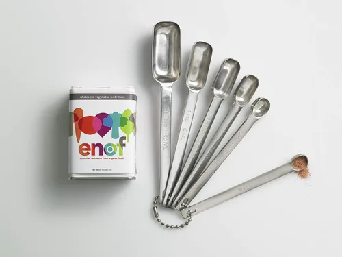 Vista 6 de ENOF Polvo orgánico de frutas y verduras para niños y adultos 10 ingredientes limpios - fresa, espinacas Polvo vegetal sin gluten y OMG