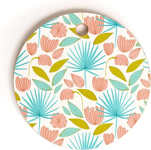 Vista 23 de Society6 Tabla de cortar de bambú 83 naranjas botánicas Boho Art Decoración de cocina Tabla de servir segura para alimentos, alia, 11.5 pulgadas