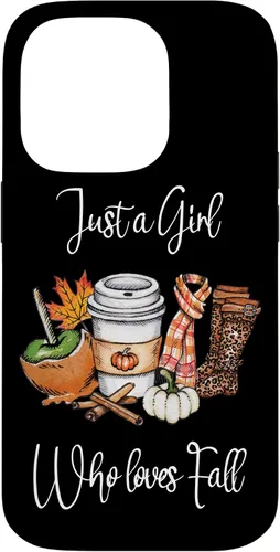 Vista 17 de iPhone 12 Pro Max Just A Girl Who Loves Fall Pumpkin Spice Boot Estuche de regalo de girasol