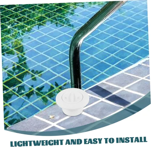 Vista 9 de Reemplazo de tapón de vacío de piscina 1022 para limpiadores de piscinas, cubierta de enchufe de pared de entrada de succión roscada de 1.5 pulgadas