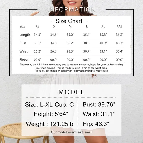 Vista 6 de EXLURA Overol corto de verano para mujer, talla grande, cuello cuadrado, volantes, tirantes delgados, plisado, sin mangas, con vuelo