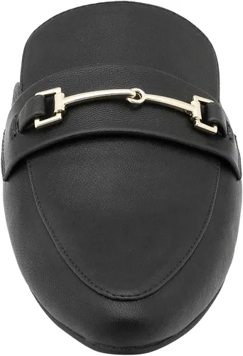 Vista 5 de DREAM PAIRS - Mocasines bajos con hebilla, puntera puntiaguda y talón descubierto para mujeres