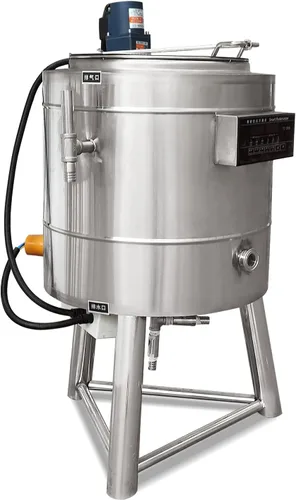 Vista 14 de Pasteurizador de leche comercial 50L Máquina de pasteurización de esterilización Pasteurizador de lácteos para leche, salsa, mezcla de helado