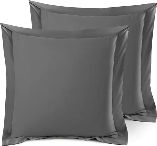 Vista 61 de Nestl Juego de 2 fundas tipo sham de almohada suaves - Fundas de almohada de microfibra de doble cepillado - Fundas de almohada de cama premium