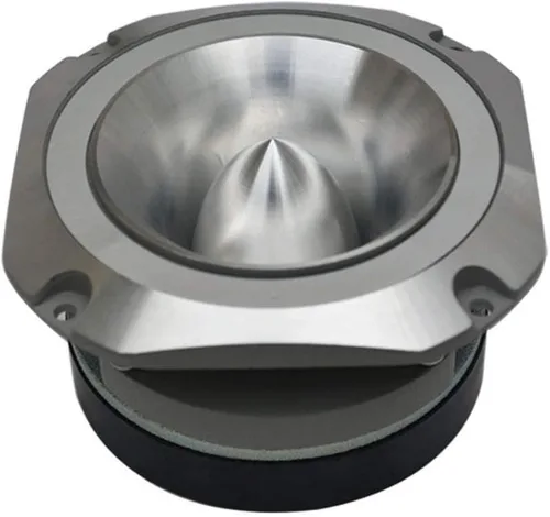 Vista 2 de Audiopipe 2 tweeters estéreo de audio para coche ATR-4053 400W 4-8 ohmios de aluminio cromado