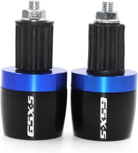Vista 10 de Empuñaduras para manillar de motocicleta, tapón de extremo compatible con Suzuki GSX-S GSXS 125 150 750 1000/F/ABS GSX-S125 GSX-S750 GSX-S1000
