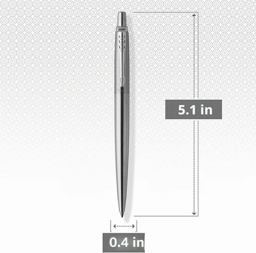 Vista 3 de Parker Jotter Bolígrafo de acero inoxidable CT bolígrafo, con caja de regalo