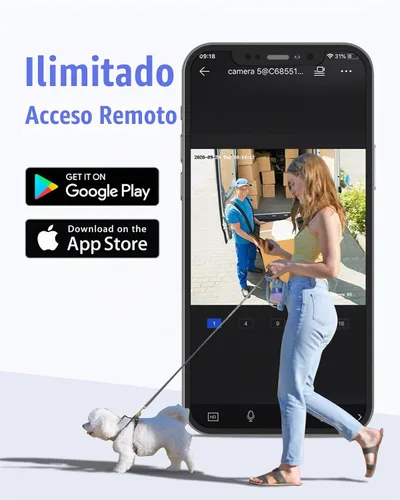 Vista 6 de ANNKE Grabador de vídeo de seguridad 3K Lite 16CH, detección de seres humanos/vehículos, disco duro de 2 TB 16 Channel 5MP Lite H.265+ 5-in-1