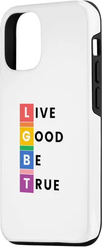 Vista 2 de iPhone 15 LGBTQ Community Lesbian Gay Bi Trans Live True Culture Case