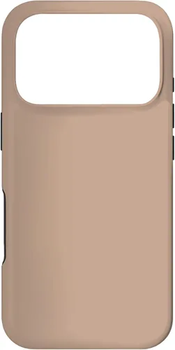 Vista 27 de iPhone 11 Pro Max Pastel Nude Beige Mate Simple Marrón Color Art Case