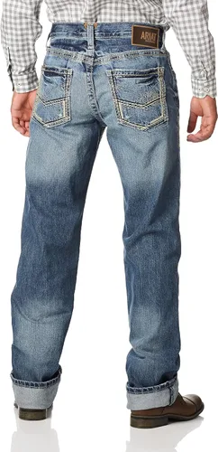 Vista 3 de ARIAT Jeans ajustados y apilables M5 de pierna recta para hombre