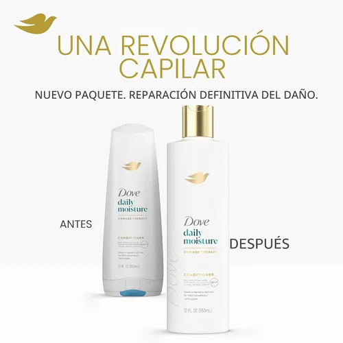 Vista 2 de Acondicionador Dove Nutritive Solutions, Daily Moisture 12 oz, 4
