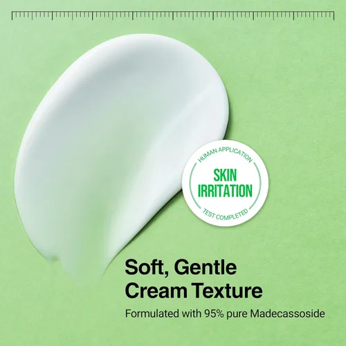 Vista 8 de WELLAGE Crema calmante Cica - Hidratante calmante facial coreano, madecassoside de alta pureza con pantenol de centella asiática, calma la piel