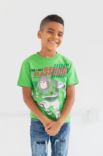 Vista 3 de Disney Pixar Toy Story Rex Buzz Lightyear Woody 3 Pack T-Shirts Toddler to Big Kid